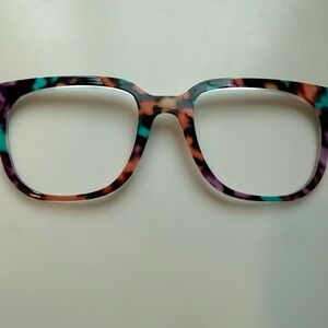 Pair Eyewear Topper- Murphy-Colorful Tortoiseshell Eyeglass Frames